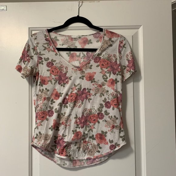 Garage Floral T-Shirt - Picture 1 of 2